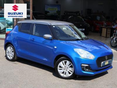Suzuki Swift 1.0 Boosterjet SZ-T 5dr Hatchback Petrol BLUE at Suzuki UCL Milton Keynes