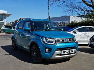 Suzuki Ignis 1.2 Hatchback SZ5 Hatchback Petrol ZWC Neon Blue met at Suzuki UCL Milton Keynes