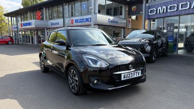 Suzuki Swift 1.2 Hatchback SZ5 Hatchback Petrol ZMV Super Black pearl at Suzuki UCL Milton Keynes