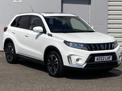Suzuki Vitara 1.5 Estate SZ5 ALLGRIP Estate Petrol / Electric Hybrid 26U White at Suzuki UCL Milton Keynes