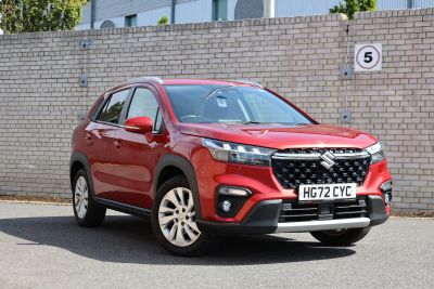Suzuki S-Cross 1.5 Hybrid AGS Motion Hatchback Hybrid Energetic Red at Suzuki UCL Milton Keynes