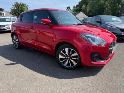 Suzuki Swift 1.0 Boosterjet SHVS SZ5 Euro 6 (s/s) 5dr Hatchback Hybrid Red at Suzuki UCL Milton Keynes