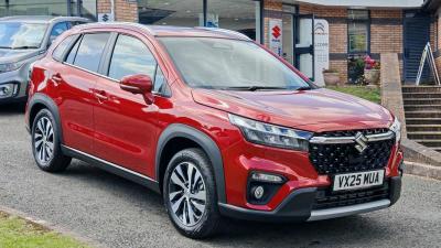 Suzuki S-Cross 1.4 Boosterjet MHEV Ultra SUV 5dr Petrol Hybrid Manual Euro 6 (s/s) (129 ps) Hatchback Hybrid Red at Suzuki UCL Milton Keynes