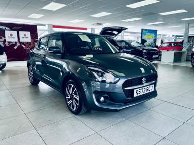 Suzuki Swift 1.2 Dualjet 83 12V Hybrid SZ5 5dr Auto Hatchback Petrol GREY at Suzuki UCL Milton Keynes