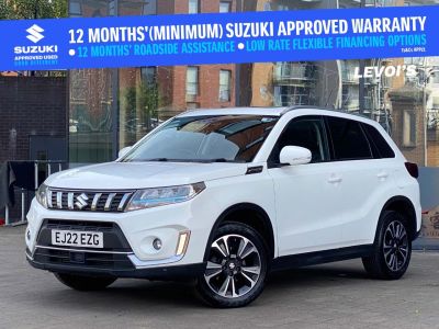 Suzuki Vitara 1.4 Boosterjet 48V Hybrid SZ5 ALLGRIP 5dr Hatchback Petrol White at Suzuki UCL Milton Keynes
