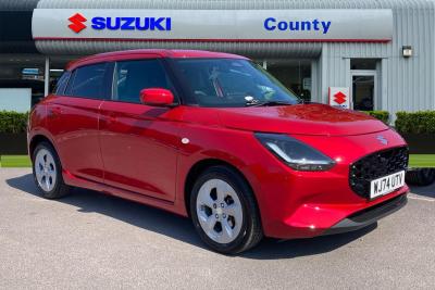 Suzuki Swift 1.2 Mild Hybrid Motion 5dr CVT Hatchback Petrol RED at Suzuki UCL Milton Keynes