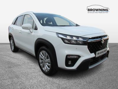 Suzuki S-Cross 1.5 Hybrid Motion 5dr AGS Hatchback Hybrid White at Suzuki UCL Milton Keynes