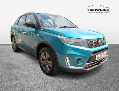 Suzuki Vitara 1.4 Boosterjet 48V Hybrid SZ-T 5dr Hatchback Petrol Turquoise at Suzuki UCL Milton Keynes