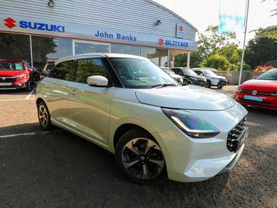 Suzuki Swift 1.2 Mild Hybrid Ultra 5dr Hatchback Hybrid White at Suzuki UCL Milton Keynes
