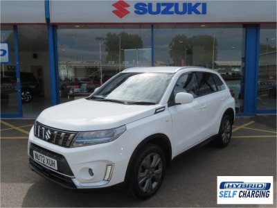 Suzuki Vitara 1.4 Boosterjet 48V Hybrid SZ-T 5dr Estate Petrol White at Suzuki UCL Milton Keynes
