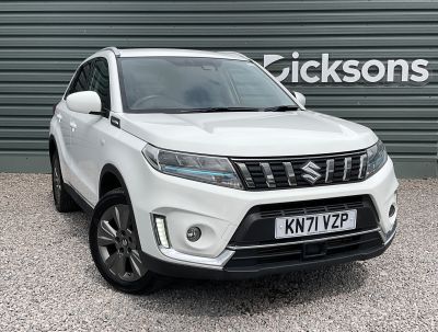 Suzuki Vitara 1.4 Boosterjet MHEV SZ-T Euro 6 (s/s) 5dr SUV Hybrid White at Suzuki UCL Milton Keynes