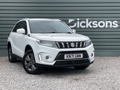 Suzuki Vitara 1.4 Boosterjet MHEV SZ-T Euro 6 (s/s) 5dr SUV Hybrid White at Suzuki UCL Milton Keynes