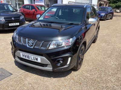 Suzuki Vitara 1.4 Boosterjet S ALLGRIP 5dr Auto Estate Petrol Black at Suzuki UCL Milton Keynes
