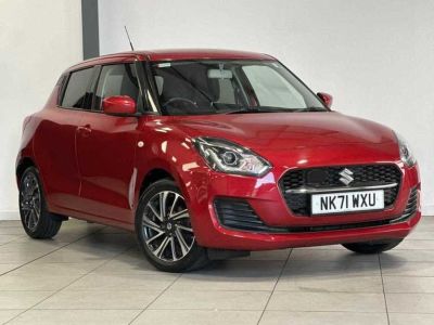 Suzuki Swift 1.2 Sz-L Dualjet Mhev Hatchback Hybrid Burning Red Metallic at Suzuki UCL Milton Keynes