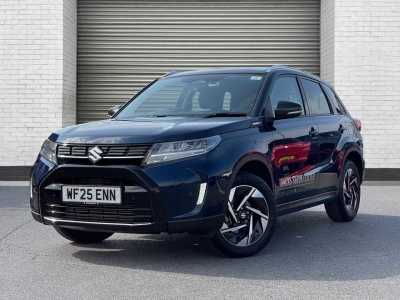 Suzuki Vitara 1.4 Boosterjet Mild Hybrid Ultra ALLGRIP 5dr SUV Hybrid SPHERE BLUE/COSMIC BLACK at Suzuki UCL Milton Keynes