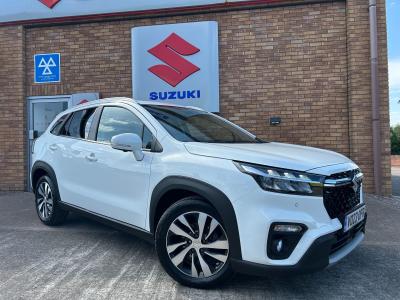 Suzuki S-Cross 1.4 Boosterjet 48V Hybrid Ultra ALLGRIP 5dr Hatchback Petrol WHITE at Suzuki UCL Milton Keynes