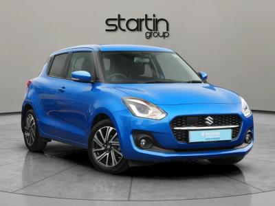 Suzuki Swift 1.2 Dualjet MHEV SZ5 CVT Euro 6 (s/s) 5dr Hatchback Hybrid BLUE at Suzuki UCL Milton Keynes