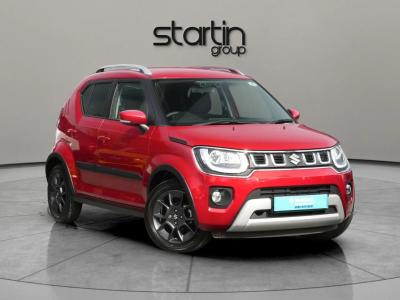 Suzuki Ignis 1.2 Dualjet MHEV SZ5 Euro 6 (s/s) 5dr Hatchback Hybrid RED at Suzuki UCL Milton Keynes