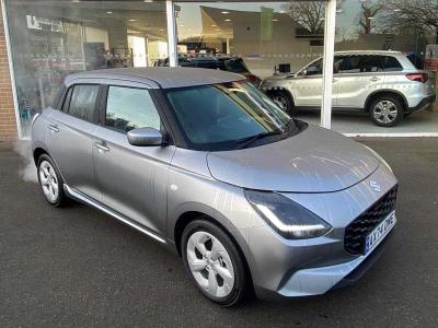Suzuki Swift 5dr Hat 1.2 Mild Hybrid Motion Hatchback Hybrid Silver at Suzuki UCL Milton Keynes