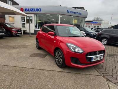 Suzuki Swift 1.2 Dualjet MHEV SZ-L Hatchback 5dr Petrol Hybrid Manual Euro 6 (s/s) (83 ps) Hatchback Petrol Hybrid Red at Suzuki UCL Milton Keynes