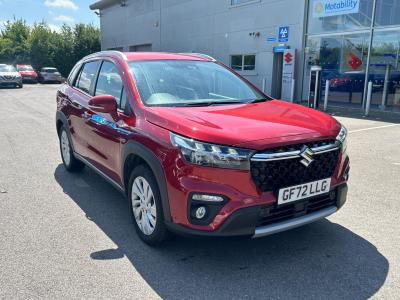 Suzuki S-Cross 1.4 Boosterjet 48V Hybrid Motion 5dr Auto Hatchback Petrol RED at Suzuki UCL Milton Keynes