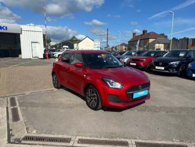 Suzuki Swift 1.2 Dualjet 83 12V Hybrid SZ-L 5dr Hatchback Petrol RED at Suzuki UCL Milton Keynes
