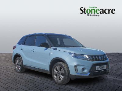 Suzuki Vitara 1.4 Boosterjet 48V Hybrid SZ-T 5dr Hatchback Hybrid Blue at Suzuki UCL Milton Keynes