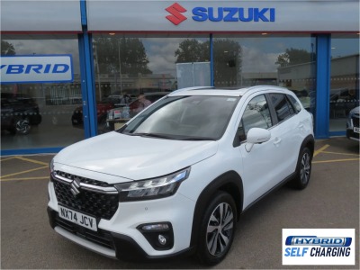 Suzuki S-Cross 1.4 Boosterjet 48V Hybrid Ultra ALLGRIP 5dr Hatchback Petrol White at Suzuki UCL Milton Keynes