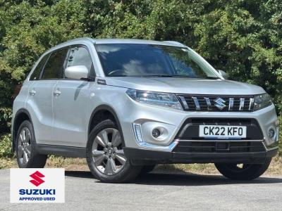 Suzuki Vitara 1.4 Boosterjet 48V Hybrid SZ-T 5dr Hatchback Petrol SILVER at Suzuki UCL Milton Keynes