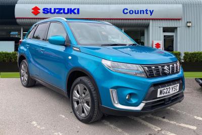 Suzuki Vitara 1.4 Boosterjet 48V Hybrid SZ-T 5dr Hatchback Petrol TURQUOISE at Suzuki UCL Milton Keynes