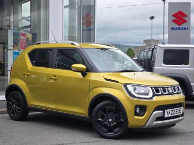 Suzuki Ignis 1.2 Dualjet 12V Hybrid SZ5 ALLGRIP 5dr Hatchback Petrol Yellow at Suzuki UCL Milton Keynes