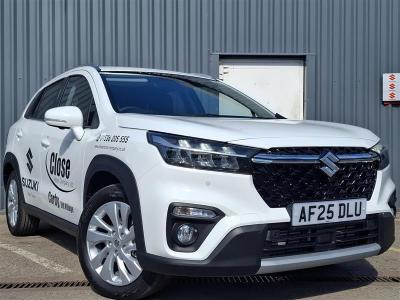 Suzuki S-Cross 1.4 Boosterjet 48V Hybrid Ultra ALLGRIP 5dr Hatchback Petrol WHITE at Suzuki UCL Milton Keynes