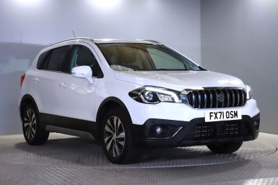 Suzuki Sx4 S-cross 1.4 Hatchback SZ5 Hatchback Petrol WHITE PEARLESCENT at Suzuki UCL Milton Keynes
