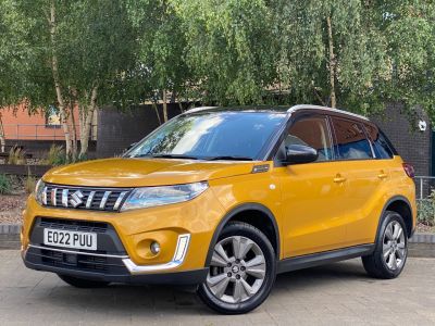 Suzuki Vitara 1.4 Boosterjet 48V Hybrid SZ-T 5dr Auto Hatchback Petrol Yellow at Suzuki UCL Milton Keynes