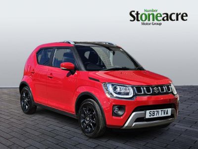 Suzuki Ignis 1.2 Dualjet 12V Hybrid SZ5 5dr Hatchback Hybrid Red at Suzuki UCL Milton Keynes