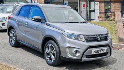 Suzuki Vitara 1.6 SZ5 SUV 5dr Petrol +AUTOMATIC+ ALLGRIP 4WD **ONE OWNER FROM NEW, JUST 21,561 MILES, BALANCE OF SUZUKI 10 YEAR WARRANTY INTACT** SUV Petrol Grey at Suzuki UCL Milton Keynes