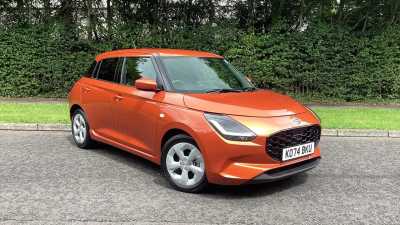 Suzuki Swift Motion 1.2 MHEV Hatchback Hybrid Orange at Suzuki UCL Milton Keynes