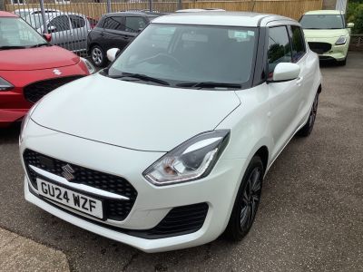 Suzuki Swift 1.2 Dualjet 83 12V Hybrid SZ-L 5dr Hatchback Petrol White at Suzuki UCL Milton Keynes
