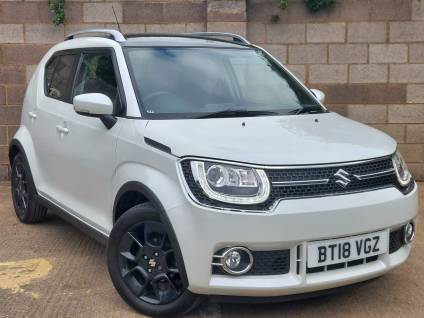 Suzuki Ignis 1.2 Dualjet SHVS SZ5 5dr Hatchback Petrol WHITE/BLACK