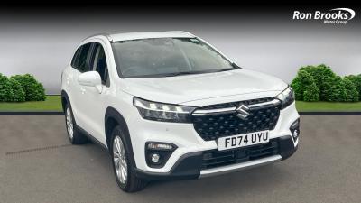 Suzuki S-Cross 1.5 Hybrid Motion 5dr AGS Hatchback Petrol/Electric Hybrid WHITE at Suzuki UCL Milton Keynes