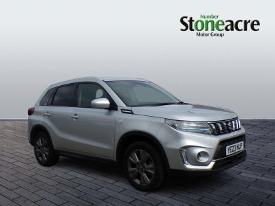 Suzuki Vitara 1.4 Boosterjet 48V Hybrid SZ-T 5dr Hatchback Hybrid Silver at Suzuki UCL Milton Keynes