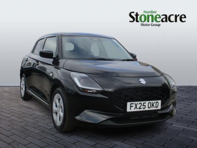 Suzuki Swift 1.2 MHEV Motion Euro 6 (s/s) 5dr Hatchback Hybrid Black at Suzuki UCL Milton Keynes