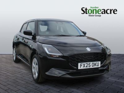 Suzuki Swift 1.2 MHEV Motion CVT Euro 6 (s/s) 5dr Hatchback Hybrid Black at Suzuki UCL Milton Keynes