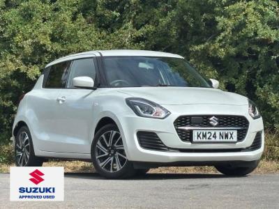 Suzuki Swift 1.2 Dualjet 83 12V Hybrid SZ-L 5dr Hatchback Petrol WHITE at Suzuki UCL Milton Keynes