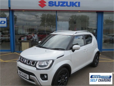 Suzuki Ignis 1.2 Dualjet 12V Hybrid SZ5 ALLGRIP 5dr Hatchback Petrol White at Suzuki UCL Milton Keynes