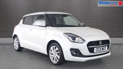 Suzuki Swift 1.2 Hatchback SZ-T Hatchback Petrol PURE WHITE PEARL METALLIC at Suzuki UCL Milton Keynes