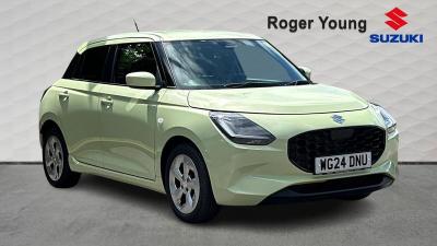 Suzuki Swift 1.2 MHEV Motion Hatchback Hybrid Yellow at Suzuki UCL Milton Keynes