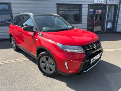 Suzuki Vitara 1.4 Boosterjet Mild Hybrid Motion 5dr Hatchback Petrol Red at Suzuki UCL Milton Keynes