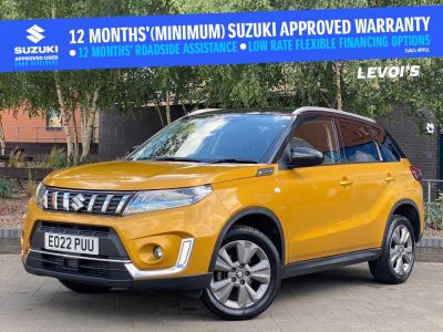 Suzuki Vitara 1.4 Boosterjet 48V Hybrid SZ-T 5dr Auto Hatchback Petrol Yellow at Suzuki UCL Milton Keynes