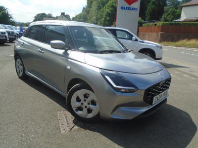 Suzuki Swift 1.2 MHEV Motion Euro 6 (s/s) 5dr Hatchback Hybrid Silver at Suzuki UCL Milton Keynes
